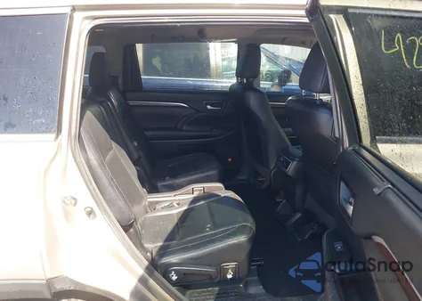 2016 Toyota Highlander Limited V6 из США, поврежденный, VIN 5TDDKRFH8GS282229